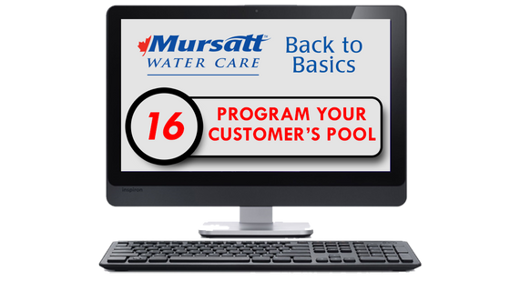 Part 16 Program your customers pool